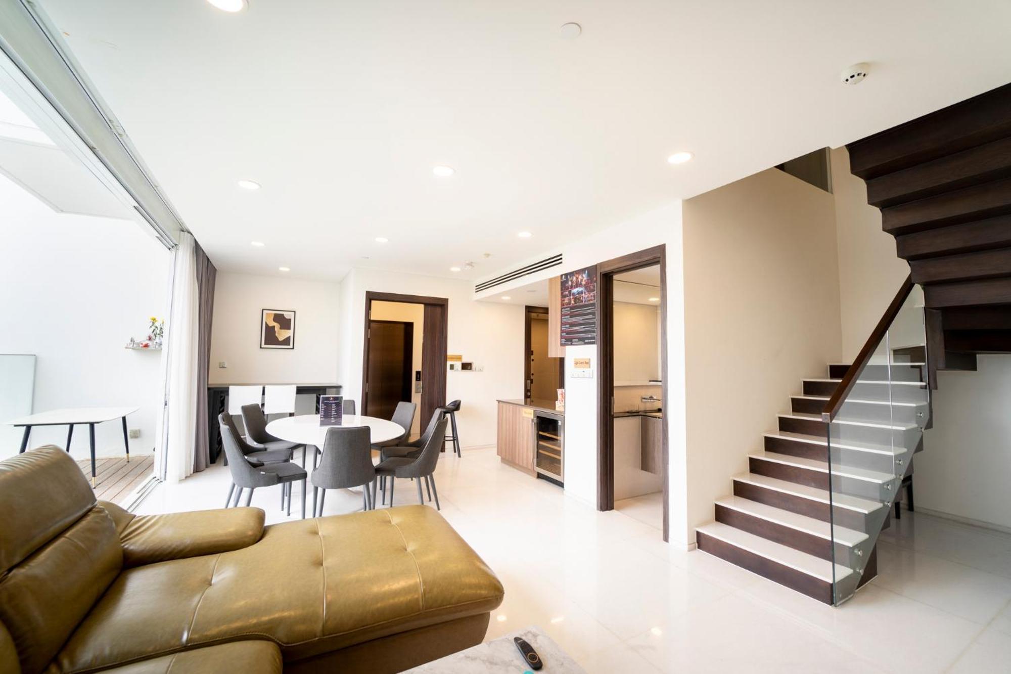 Serenity Saigon Sky Villas - Free One Way Airport Shuttle Ho Chi Minh City Exterior photo
