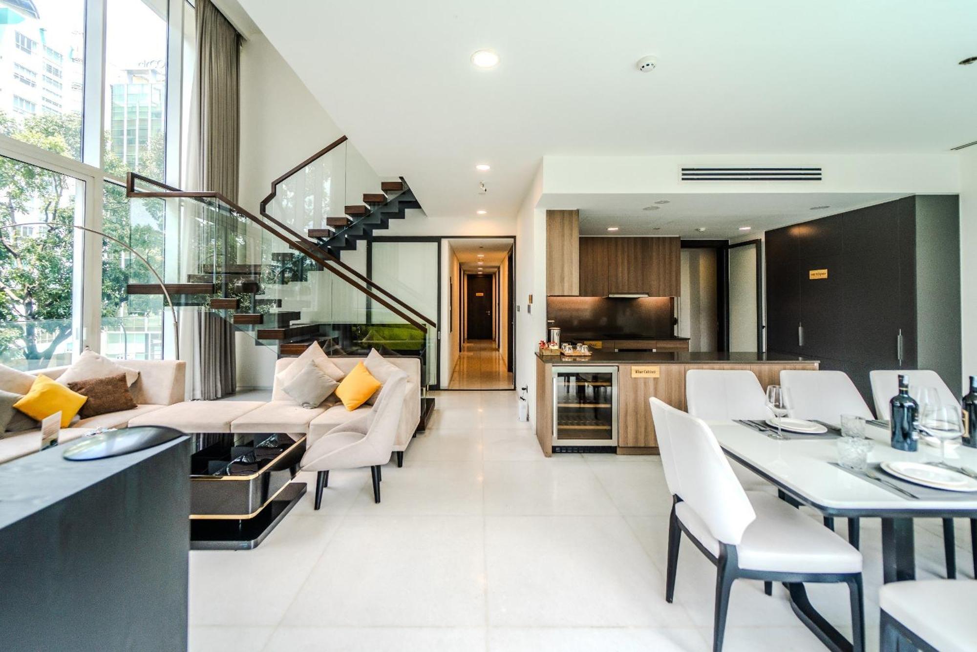 Serenity Saigon Sky Villas - Free One Way Airport Shuttle Ho Chi Minh City Exterior photo